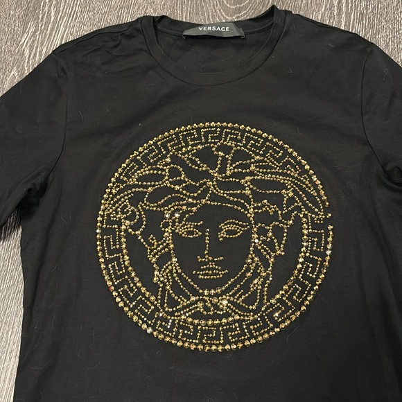 Versace - Medusa Head Cotton T-Shirt - Picture 4 of 7